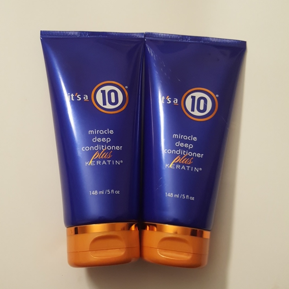 Its a 10 Keratin Plus Deep Conditioner x2